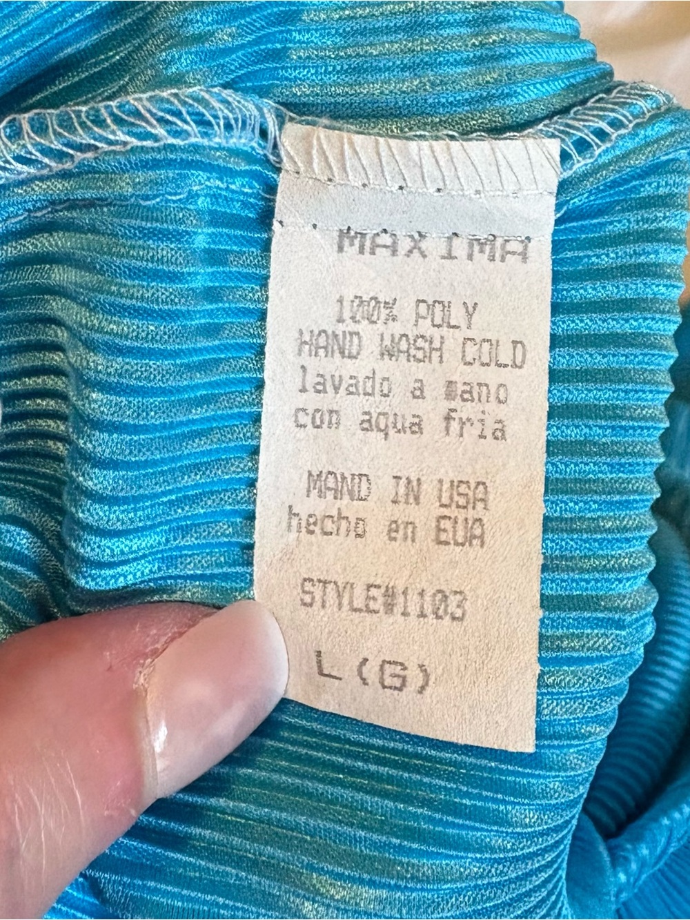Maxima Bright Blue Wide-Leg Pants & Long Sleeve Top Set - Picture 4 of 6